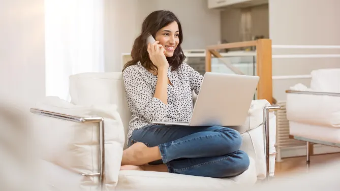 Woman Working