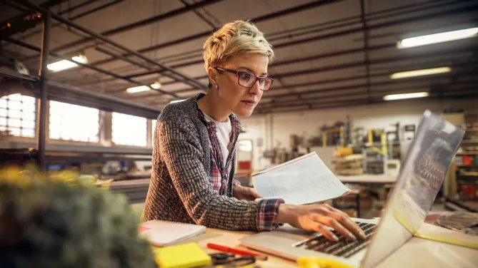 industrial female engineer