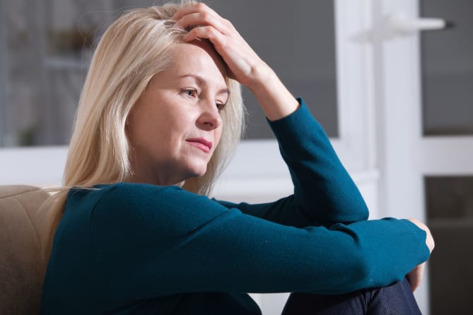 Depressed Woman