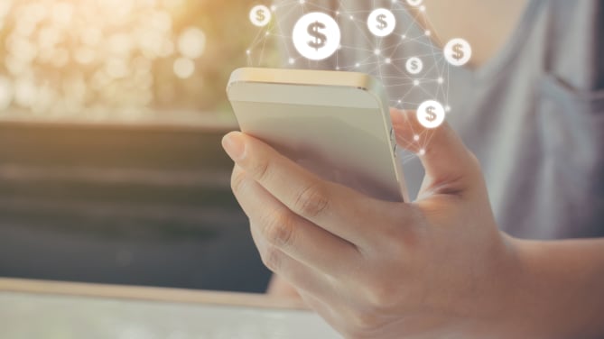 Woman Banking