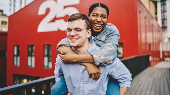 Happy couple 