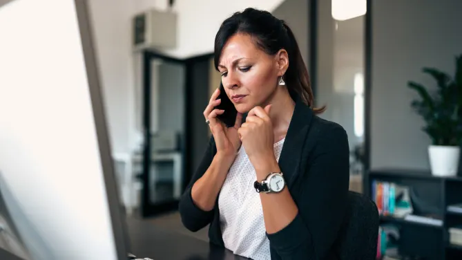 Woman on laptop