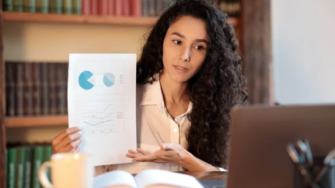 Woman on laptop