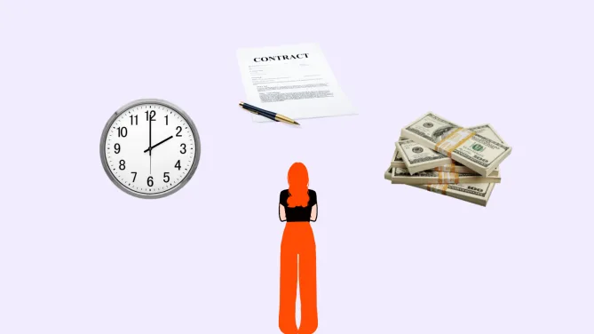 woman deciding between jobs