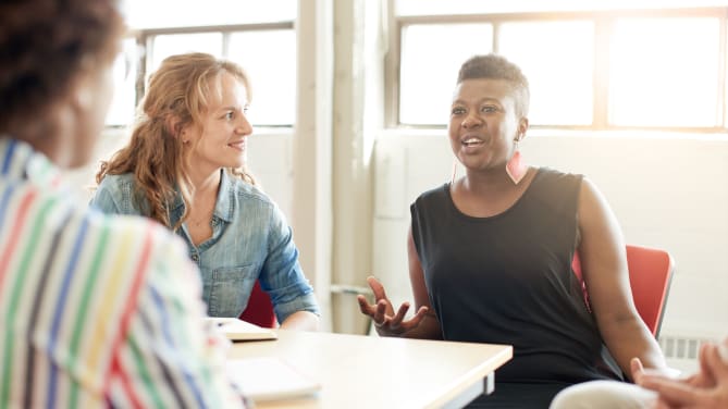 Women Working Together