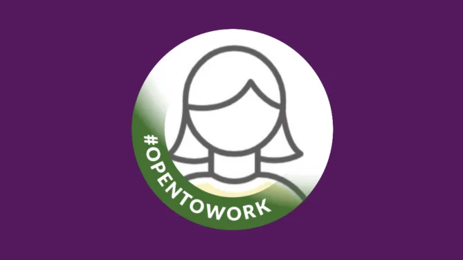 LinkedIn 'Open to Work' Banner
