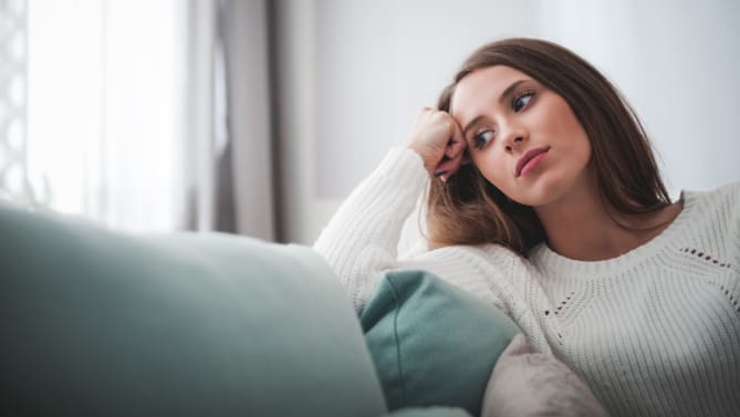 Worried woman