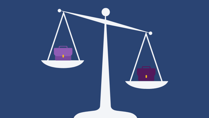 balancing scale