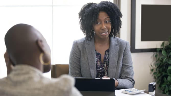 Women in a meeting