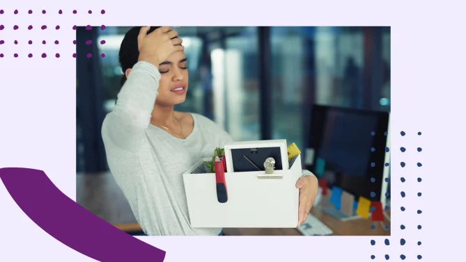 a woman who was recently laid off
