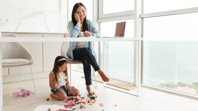 Mom and Daughter