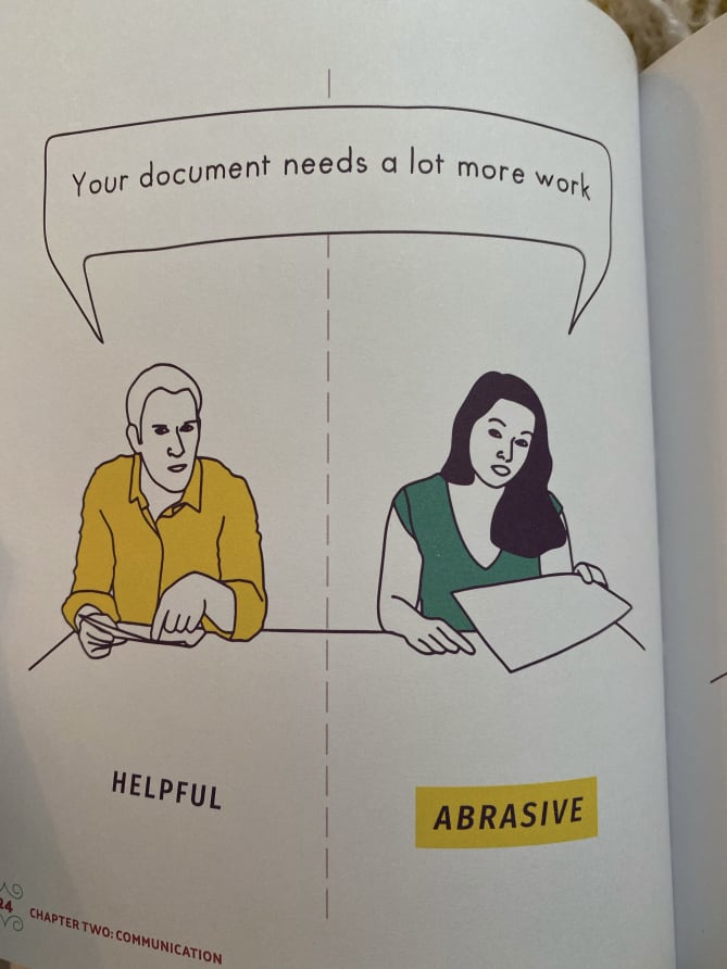 My sister sent me this book.