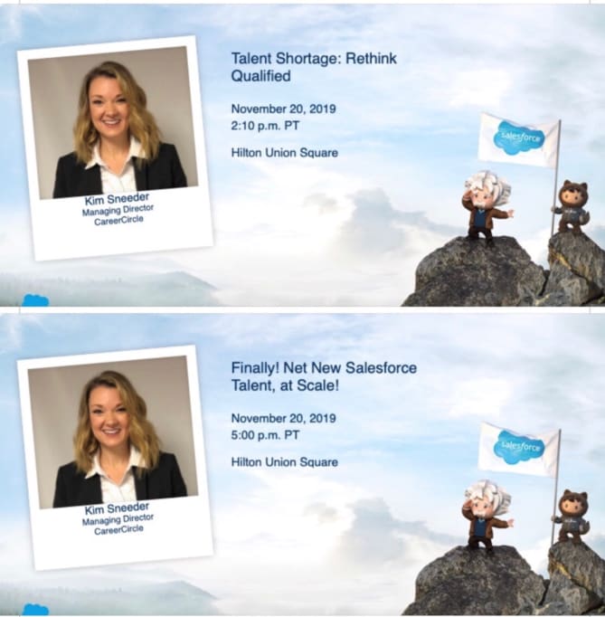Who is going to be at #dreamforce next week?!