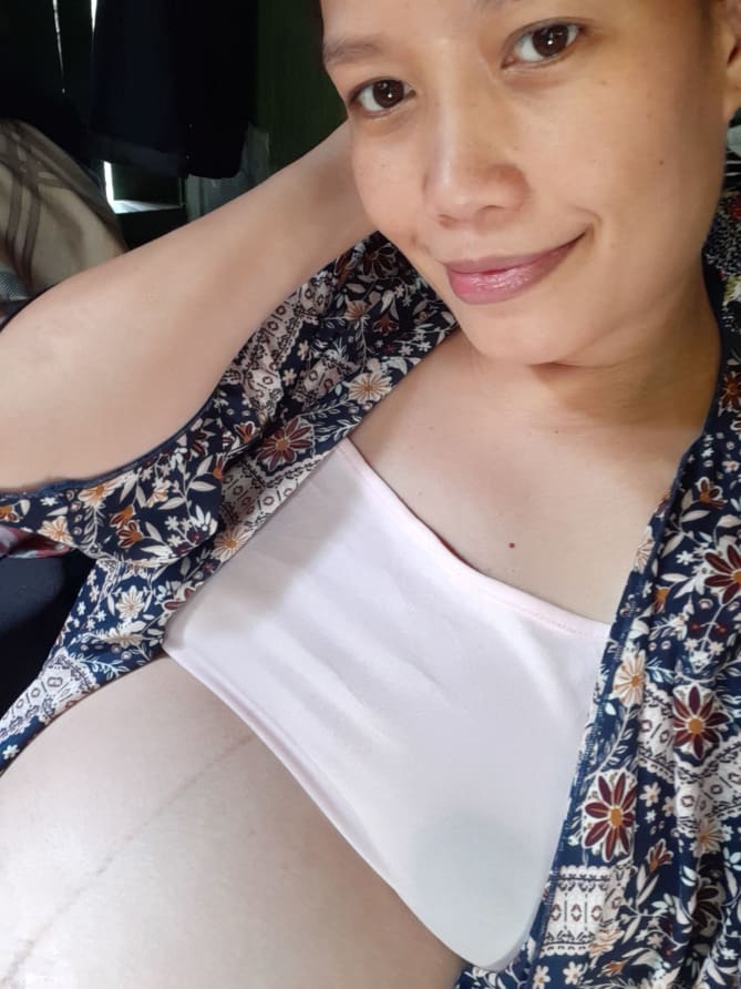 Few weeks before popping.