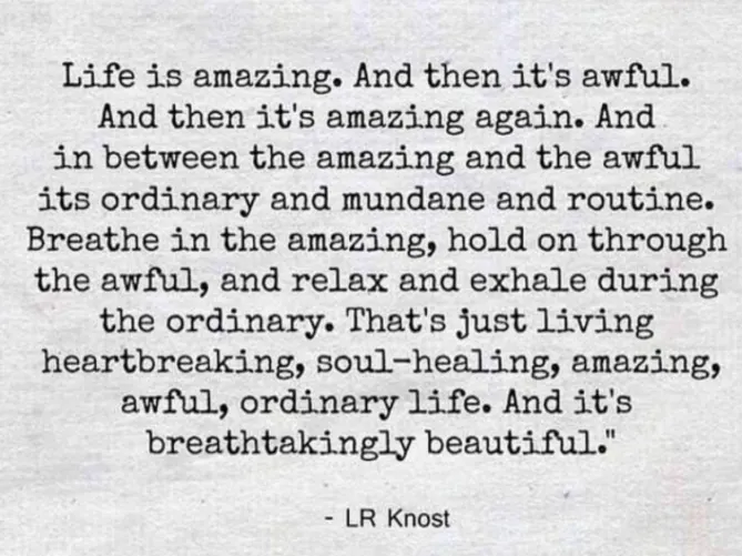 Came across this bit of inspiration and it brought tears to my eyes.