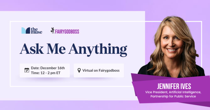 Thank you, Jennifer, for hosting the complimentary office hours on our Fairygodboss community.
