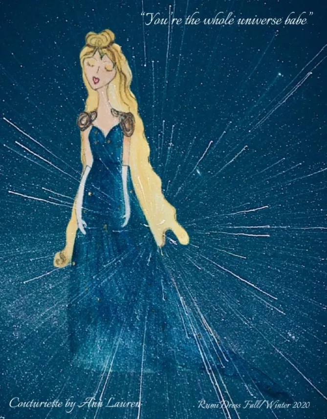 A reminder that you are powerful, important and have something special to offer  "You're the whole universe babe" 

