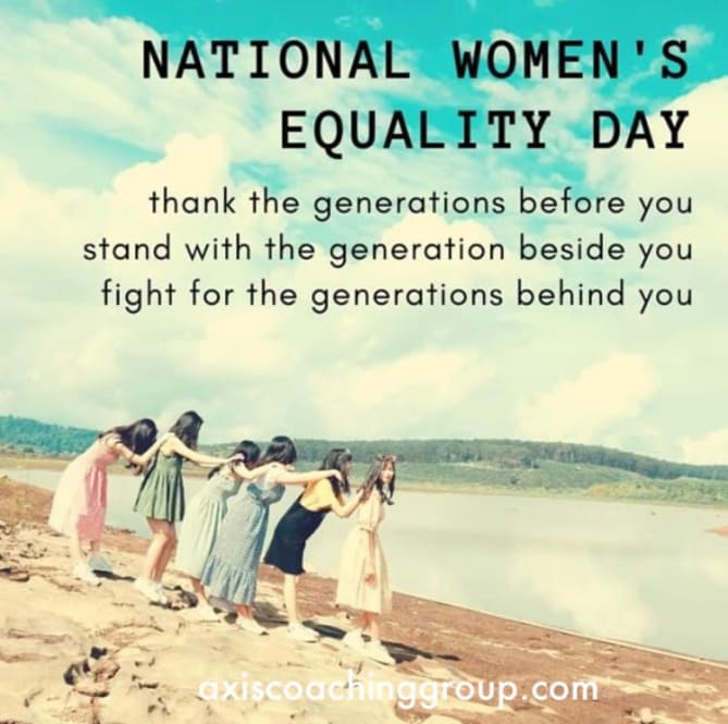 National Women’s Equality Day!