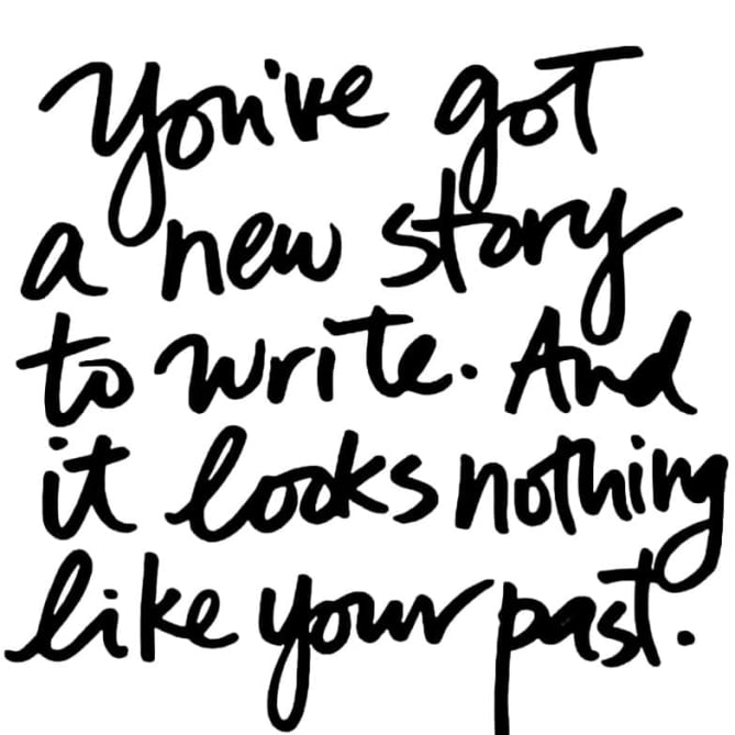 Wisdom Wednesday: Stepping into your future self is two fold.