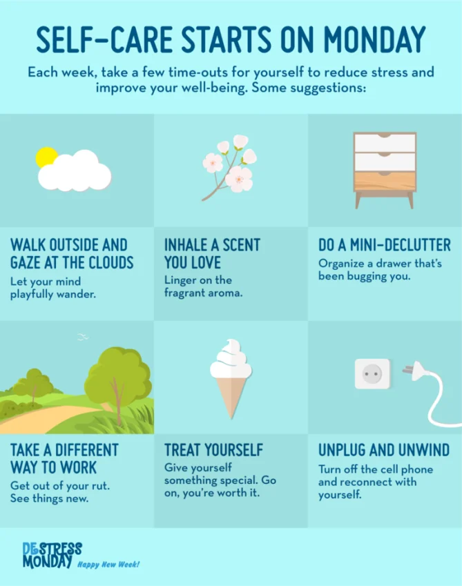 Self-Care starts on Monday.