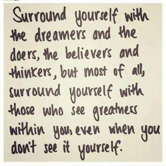 No matter how frustrated or exhausted you are, someone believes in you.