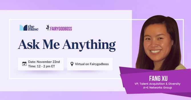 Thank you, Fang, for hosting the complimentary office hours on our Fairygodboss community!