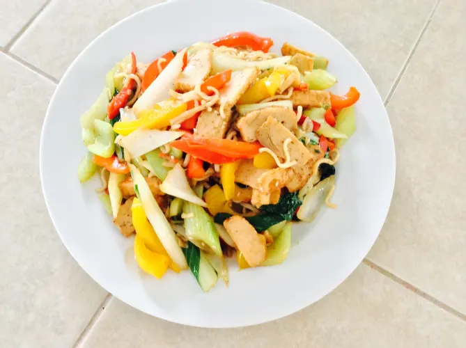 I Enjoyed healthy and live well, Loved to share a dish that prepare less time.