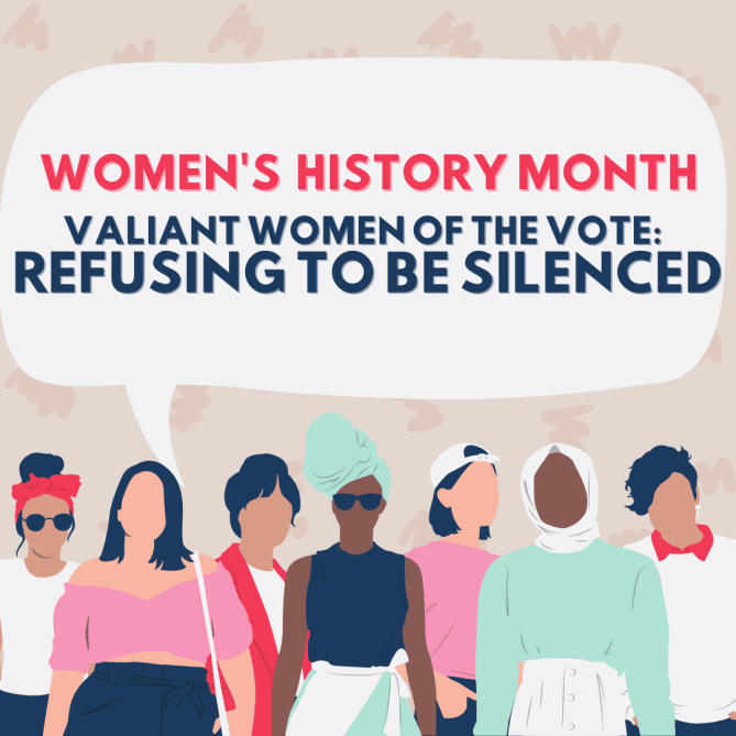 Happy Women's History Month.