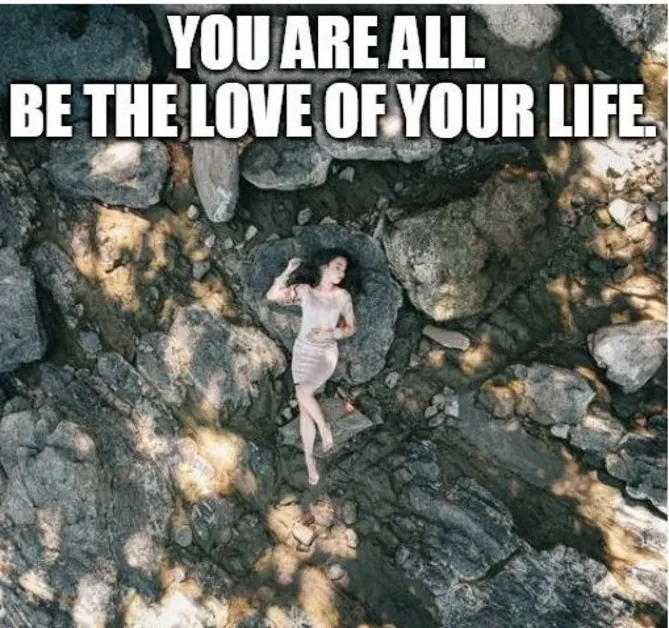 “You are everything you’ll ever need.