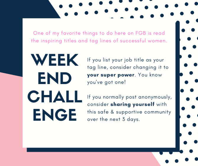 Who's up for a challenge?