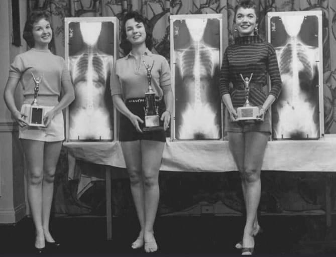 Winners of Ms  Correct Posture (1956).