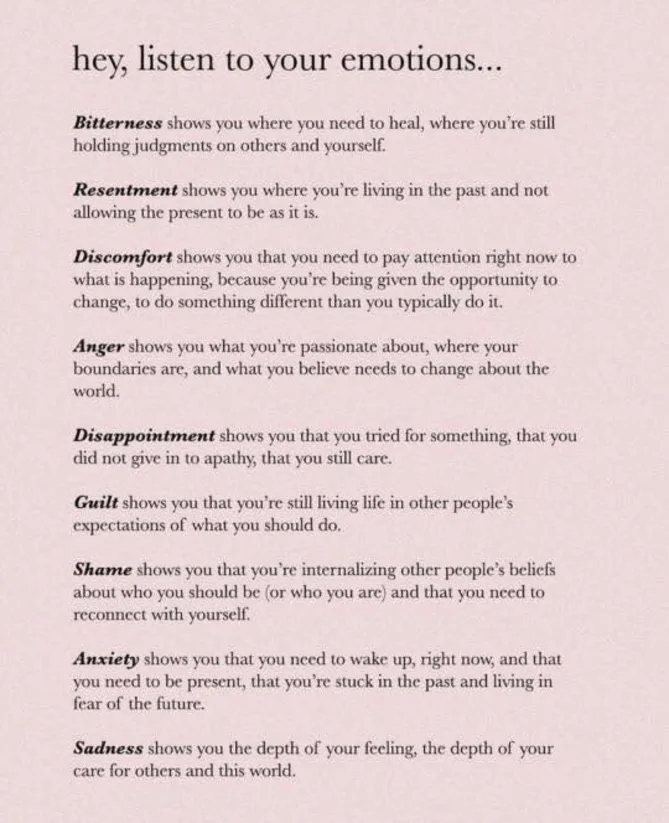 Emotional Health.