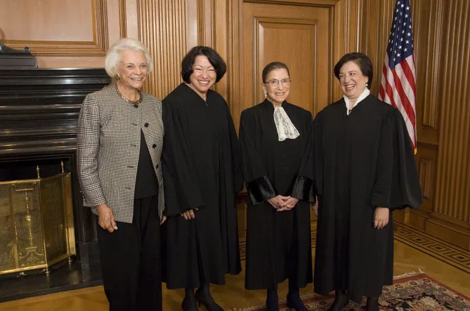 Ruth Bader Ginsburg.