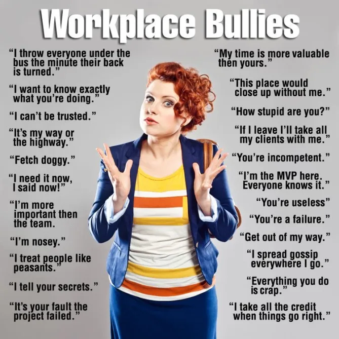 Workplace Bullies Comments.