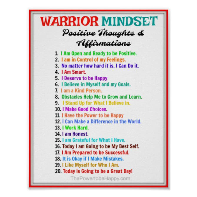 Be your own warrior