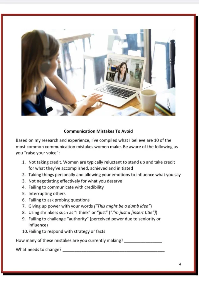 Being heard as a remote worker can raise your visibility.
