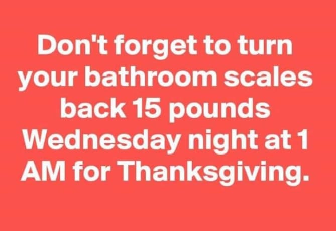 Happy Thanksgiving ?