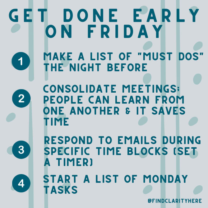 Posting this now, in advance of Friday so you can get a head start ...