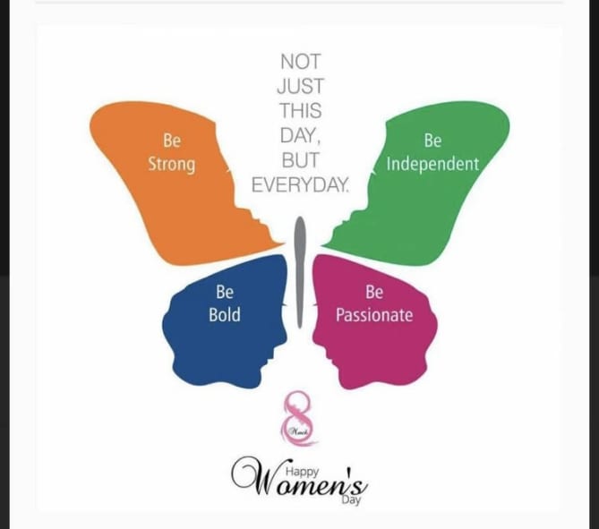 Happy International Women’s Day it’s coming up ....