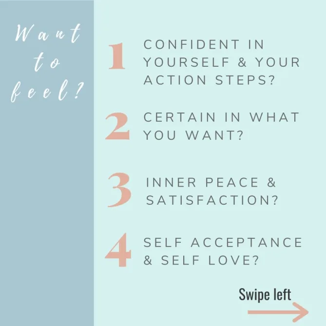 Do you struggle with feelings of anxiety, uncertainty of what you want, feeling insecure, and unsatisfied with life?