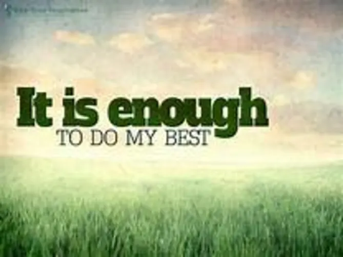 Yes it is enough