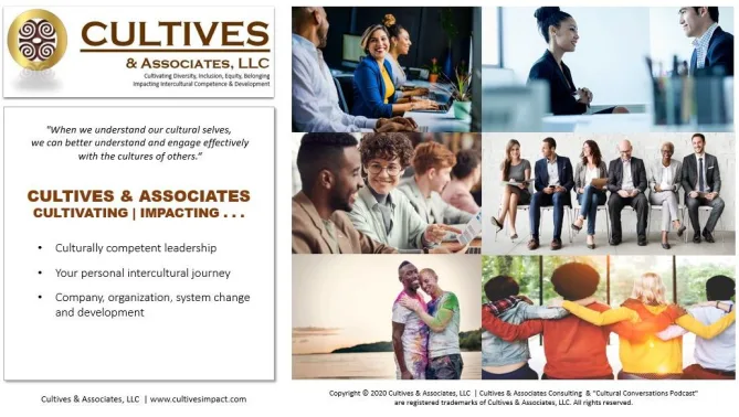 Cultives & Associates cultivating and impacting your diversity, equity and inclusion (DEI) journey.