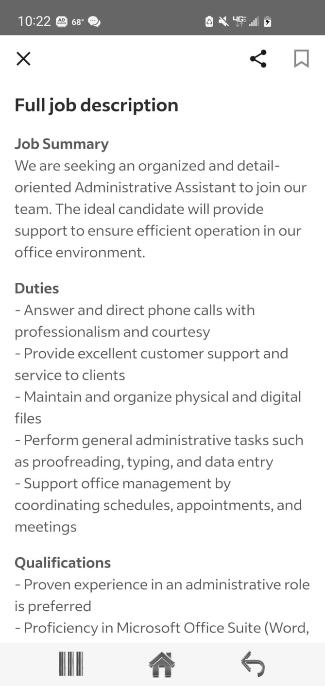 Employers/recruiters, if you're going to write an ad for a job position include EVERYTHING you're looking for!!!