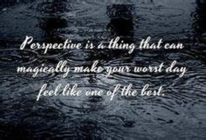 Change your perspective