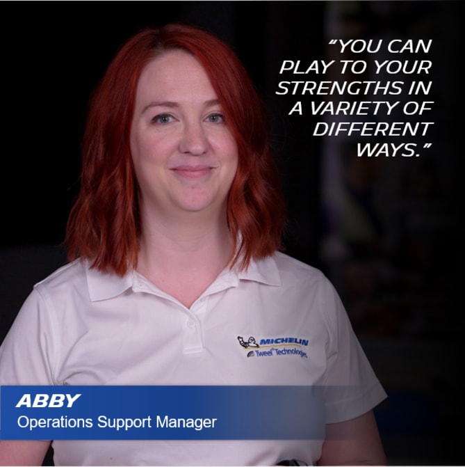 At Michelin, the professional development & fulfillment of our employees is important to us.