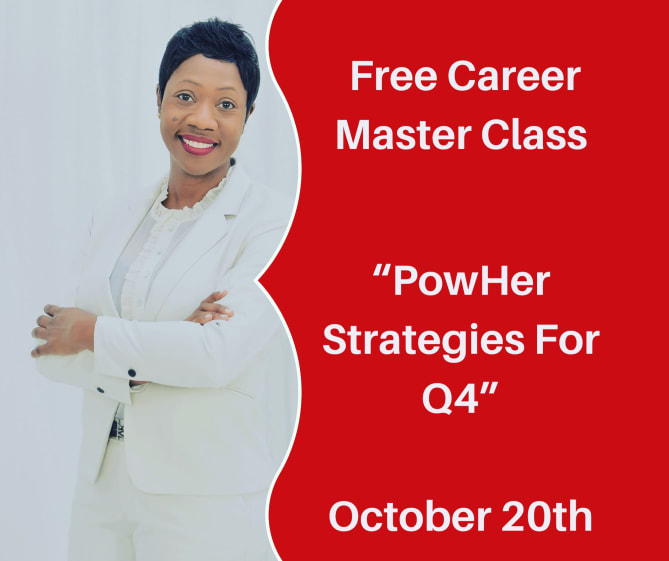 Join my upcoming Career Master Class!!