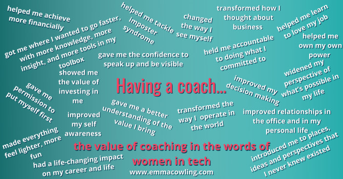 Last week I asked who had had a coach and the impact it had on your career and life.
