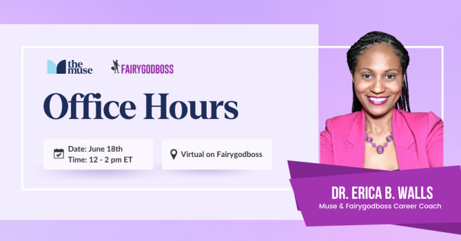 Thank you, Erica, for hosting the complimentary office hours on our Fairygodboss community feed.