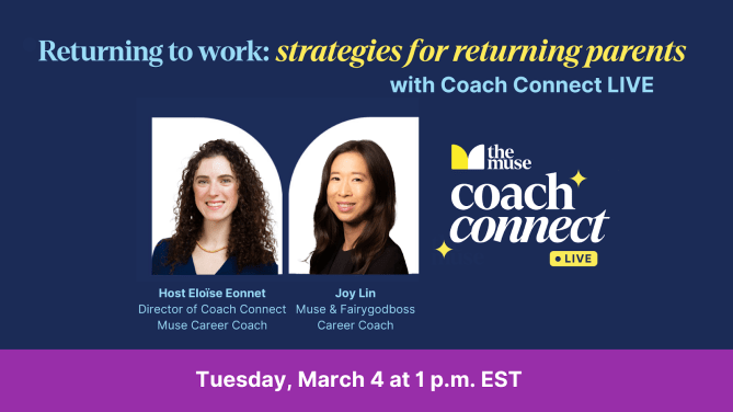 Join us today (Mar 4) at 1 PM EST for a Coach Connect Live webinar.
