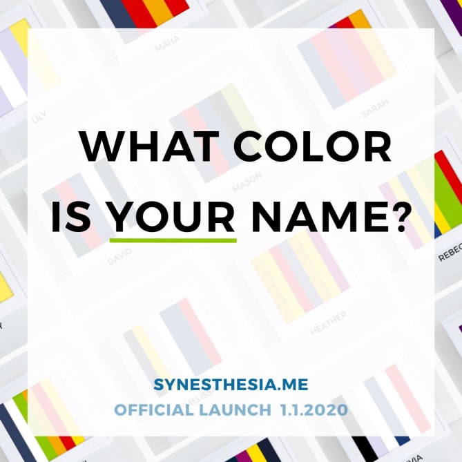 What color is your name?